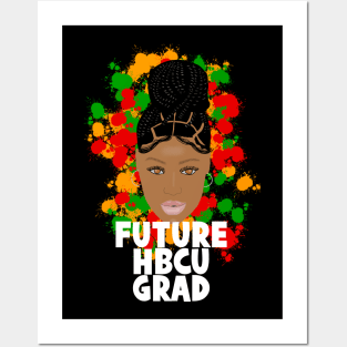 Future HBCU Grad Black Girl Posters and Art